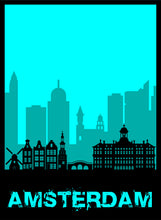 Lade das Bild in den Galerie-Viewer, Amsterdam - City Skyline - printylife.de