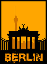 Lade das Bild in den Galerie-Viewer, Berlin - City Skyline - printylife.de