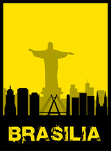 Lade das Bild in den Galerie-Viewer, Brasilia - City Skyline - printylife.de