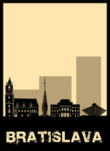 Lade das Bild in den Galerie-Viewer, Bratislava - City Skyline - printylife.de