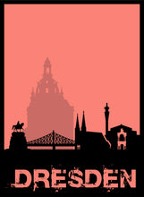 Lade das Bild in den Galerie-Viewer, Dresden - City Skyline - printylife.de