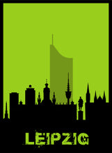 Lade das Bild in den Galerie-Viewer, Leipzig - City Skyline - printylife.de
