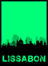Lade das Bild in den Galerie-Viewer, Lissabon - City Skyline - printylife.de