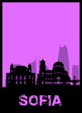 Lade das Bild in den Galerie-Viewer, Sofia - City Skyline - printylife.de