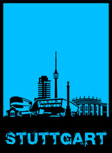 Lade das Bild in den Galerie-Viewer, Stuttgart - City Skyline - printylife.de