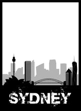 Lade das Bild in den Galerie-Viewer, Sydney - City Skyline - printylife.de