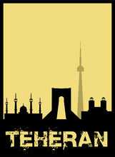 Lade das Bild in den Galerie-Viewer, Teheran - City Skyline - printylife.de