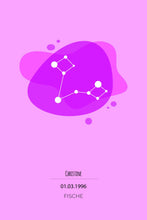 Lade das Bild in den Galerie-Viewer, Sternzeichen - Fische - printylife.de