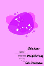 Lade das Bild in den Galerie-Viewer, Sternzeichen - Fische - printylife.de