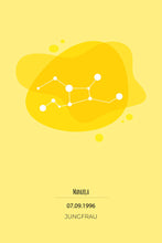 Lade das Bild in den Galerie-Viewer, Sternzeichen - Jungfrau - printylife.de