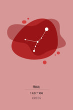 Lade das Bild in den Galerie-Viewer, Sternzeichen - Krebs - printylife.de