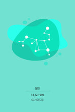 Lade das Bild in den Galerie-Viewer, Sternzeichen - Schütze - printylife.de