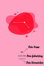 Lade das Bild in den Galerie-Viewer, Sternzeichen - Widder - printylife.de