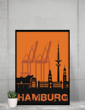 Lade das Bild in den Galerie-Viewer, Hamburg - City Skyline - printylife.de