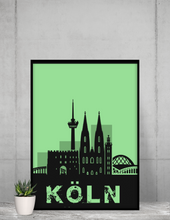 Lade das Bild in den Galerie-Viewer, Köln - City Skyline - printylife.de