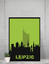 Lade das Bild in den Galerie-Viewer, Leipzig - City Skyline - printylife.de