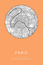 Lade das Bild in den Galerie-Viewer, City Map - Paris - printylife.de