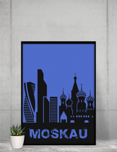 Lade das Bild in den Galerie-Viewer, Moskau - City Skyline - printylife.de