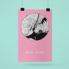 Lade das Bild in den Galerie-Viewer, City Map - New York - printylife.de