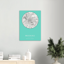 Lade das Bild in den Galerie-Viewer, City Map - Moskau - printylife.de