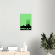 Lade das Bild in den Galerie-Viewer, Magdeburg - City Skyline - printylife.de