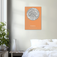 Lade das Bild in den Galerie-Viewer, City Map - Paris - printylife.de