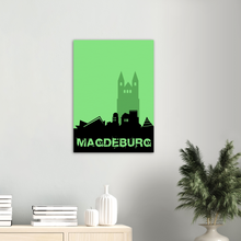 Lade das Bild in den Galerie-Viewer, Magdeburg - City Skyline - printylife.de