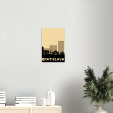 Lade das Bild in den Galerie-Viewer, Bratislava - City Skyline - printylife.de