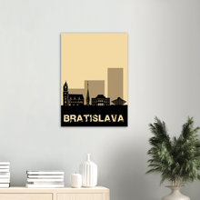 Lade das Bild in den Galerie-Viewer, Bratislava - City Skyline - printylife.de