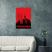 Lade das Bild in den Galerie-Viewer, München - City Skyline - printylife.de