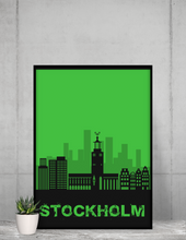 Lade das Bild in den Galerie-Viewer, Stockholm - City Skyline - printylife.de