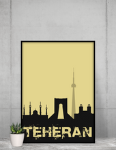 Lade das Bild in den Galerie-Viewer, Teheran - City Skyline - printylife.de