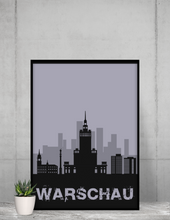 Lade das Bild in den Galerie-Viewer, Warschau - City Skyline - printylife.de