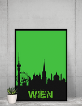 Lade das Bild in den Galerie-Viewer, Wien - City Skyline - printylife.de