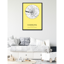 Lade das Bild in den Galerie-Viewer, City Map - Hamburg - printylife.de
