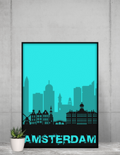 Lade das Bild in den Galerie-Viewer, Amsterdam - City Skyline - printylife.de
