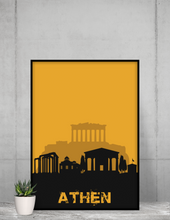 Lade das Bild in den Galerie-Viewer, Athen - City Skyline - printylife.de
