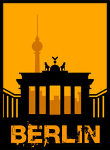 Lade das Bild in den Galerie-Viewer, Berlin - City Skyline - printylife.de
