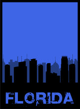 Lade das Bild in den Galerie-Viewer, Florida - City Skyline - printylife.de
