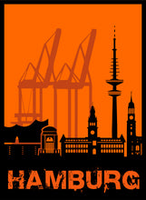 Lade das Bild in den Galerie-Viewer, Hamburg - City Skyline - printylife.de
