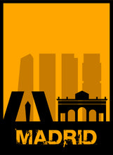 Lade das Bild in den Galerie-Viewer, Madrid - City Skyline - printylife.de
