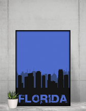 Lade das Bild in den Galerie-Viewer, Florida - City Skyline - printylife.de
