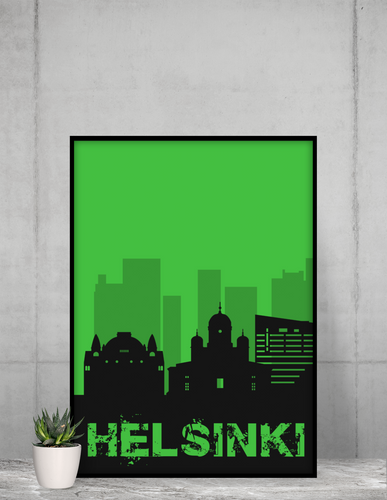 Helsinki - City Skyline - printylife.de