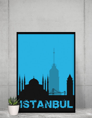 Istanbul - City Skyline - printylife.de