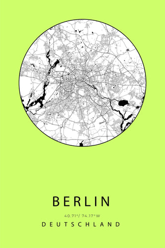 City Map - Berlin - printylife.de