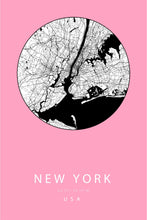 Lade das Bild in den Galerie-Viewer, City Map - New York - printylife.de
