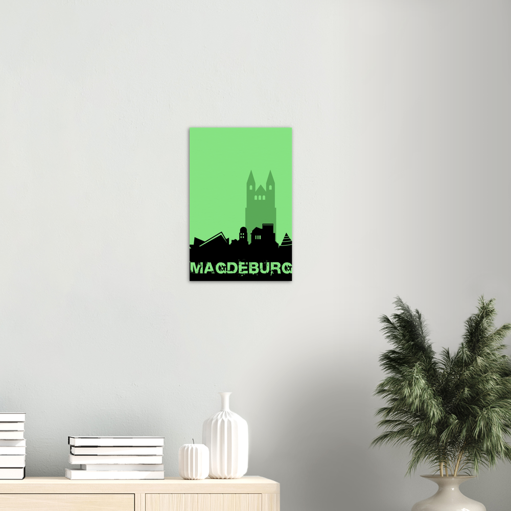 Magdeburg - City Skyline - printylife.de