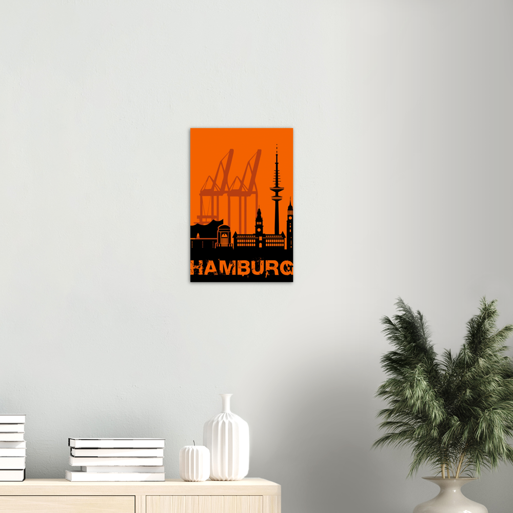 Hamburg - City Skyline - printylife.de