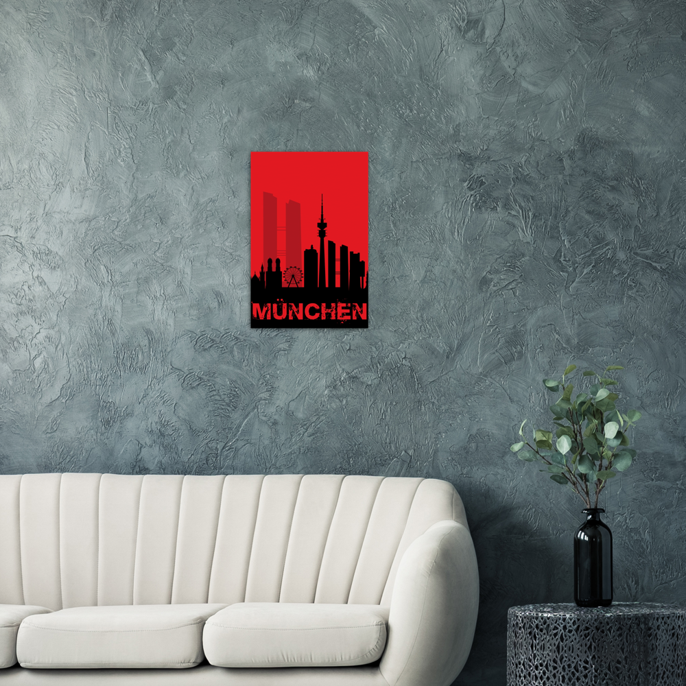 München - City Skyline - printylife.de