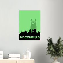 Lade das Bild in den Galerie-Viewer, Magdeburg - City Skyline - printylife.de
